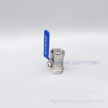 Stainless Steel 1PC Ball Valve 1000WOG